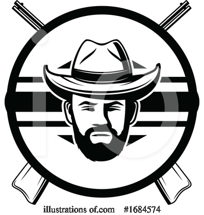 Royalty-Free (RF) Western Clipart Illustration by Vector Tradition SM - Stock Sample #1684574