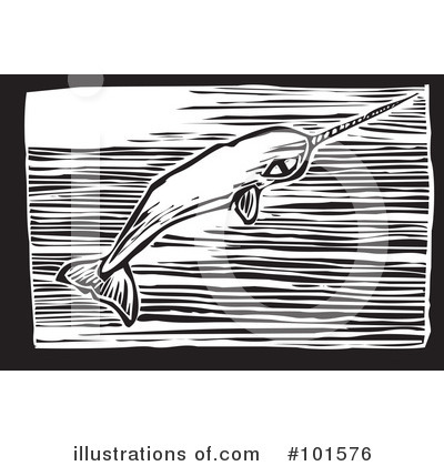 Royalty-Free (RF) Whale Clipart Illustration by xunantunich - Stock Sample #101576