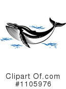 Whale Clipart #1105976 by Vector Tradition SM