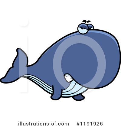 Royalty-Free (RF) Whale Clipart Illustration by Cory Thoman - Stock Sample #1191926