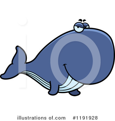 Royalty-Free (RF) Whale Clipart Illustration by Cory Thoman - Stock Sample #1191928