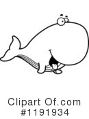 Whale Clipart #1191934 by Cory Thoman