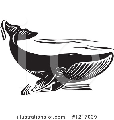 Royalty-Free (RF) Whale Clipart Illustration by xunantunich - Stock Sample #1217039