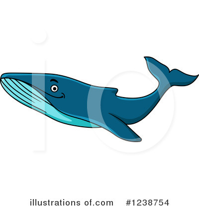 Whales Clipart #1238754 by Vector Tradition SM