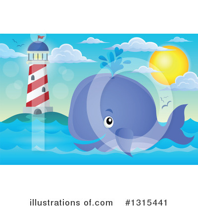 Whales Clipart #1315441 by visekart