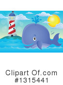 Whale Clipart #1315441 by visekart