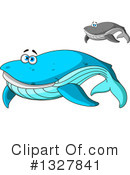 Whale Clipart #1327841 by Vector Tradition SM