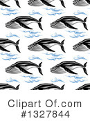 Whale Clipart #1327844 by Vector Tradition SM