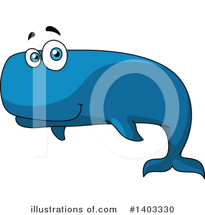 Whale Clipart #1403330 by Vector Tradition SM