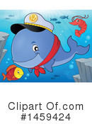 Whale Clipart #1459424 by visekart