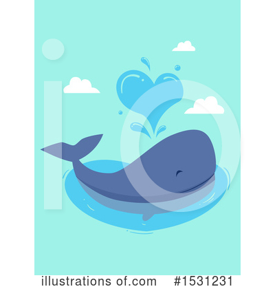 Whale Clipart #1531231 by BNP Design Studio