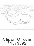 Whale Clipart #1573592 by Alex Bannykh