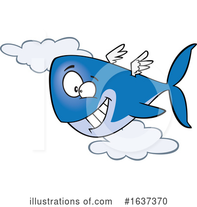 Whales Clipart #1637370 by toonaday