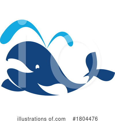 Royalty-Free (RF) Whale Clipart Illustration by Vector Tradition SM - Stock Sample #1804476