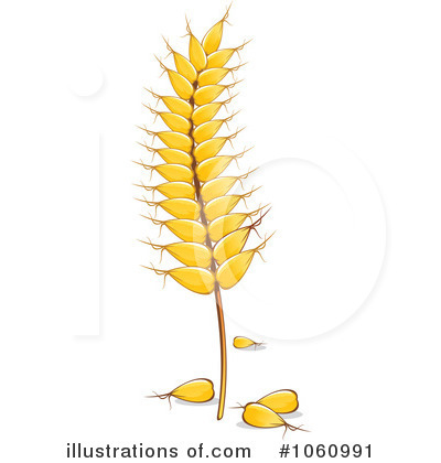 Wheat Clipart #1060991 by Vector Tradition SM