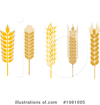 Royalty-Free (RF) Wheat Clipart Illustration by Vector Tradition SM - Stock Sample #1061005