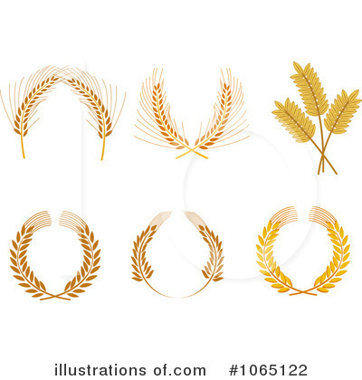 Royalty-Free (RF) Wheat Clipart Illustration by Vector Tradition SM - Stock Sample #1065122