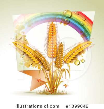 Royalty-Free (RF) Wheat Clipart Illustration by merlinul - Stock Sample #1099042