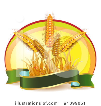 Royalty-Free (RF) Wheat Clipart Illustration by merlinul - Stock Sample #1099051