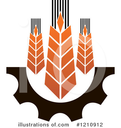 Royalty-Free (RF) Wheat Clipart Illustration by Vector Tradition SM - Stock Sample #1210912