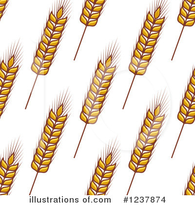 Royalty-Free (RF) Wheat Clipart Illustration by Vector Tradition SM - Stock Sample #1237874