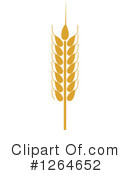 Wheat Clipart #1264652 by Vector Tradition SM