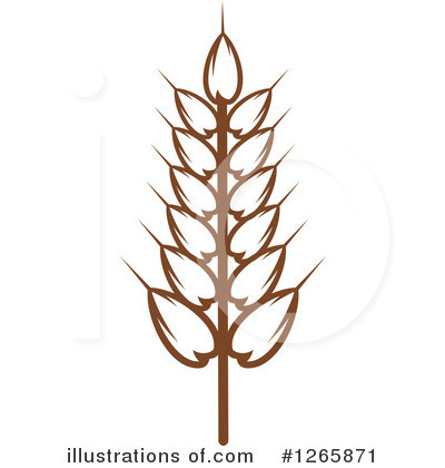 Royalty-Free (RF) Wheat Clipart Illustration by Vector Tradition SM - Stock Sample #1265871
