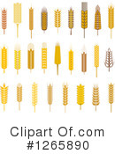 Wheat Clipart #1265890 by Vector Tradition SM