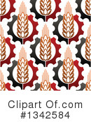 Wheat Clipart #1342584 by Vector Tradition SM