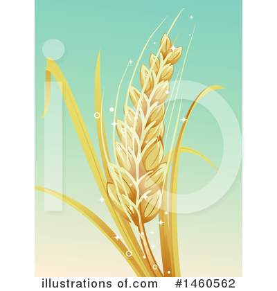 Royalty-Free (RF) Wheat Clipart Illustration by BNP Design Studio - Stock Sample #1460562