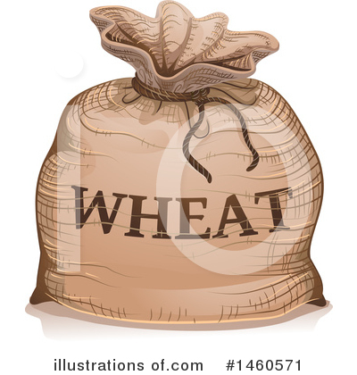 Royalty-Free (RF) Wheat Clipart Illustration by BNP Design Studio - Stock Sample #1460571