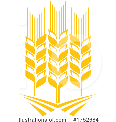 Royalty-Free (RF) Wheat Clipart Illustration by Vector Tradition SM - Stock Sample #1752684