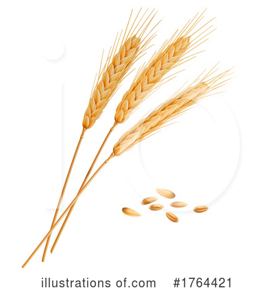 Royalty-Free (RF) Wheat Clipart Illustration by Vector Tradition SM - Stock Sample #1764421