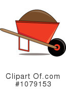 Wheelbarrow Clipart #1079153 by Pams Clipart