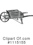 Wheelbarrow Clipart #1115155 by Prawny Vintage