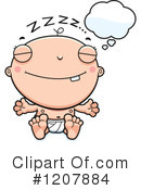 White Baby Clipart #1207884 by Cory Thoman