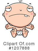 White Baby Clipart #1207888 by Cory Thoman
