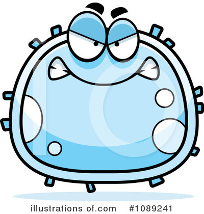 Royalty-Free (RF) White Blood Cell Clipart Illustration by Cory Thoman - Stock Sample #1089241