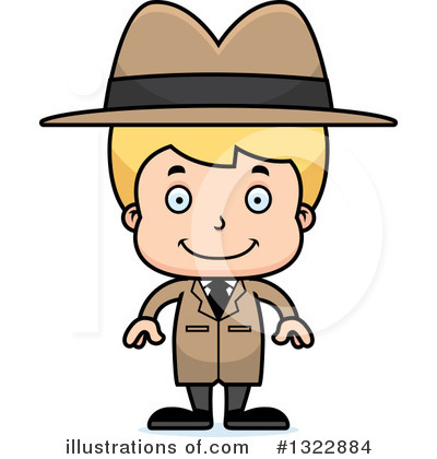 Royalty-Free (RF) White Boy Clipart Illustration by Cory Thoman - Stock Sample #1322884