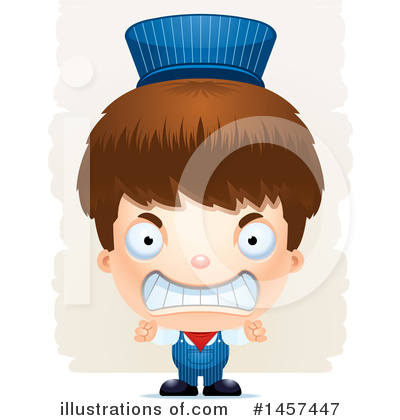 Train Engineer Clipart #1457447 by Cory Thoman