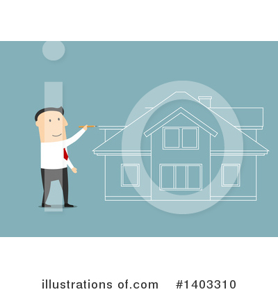 House Clipart #1403310 by Vector Tradition SM