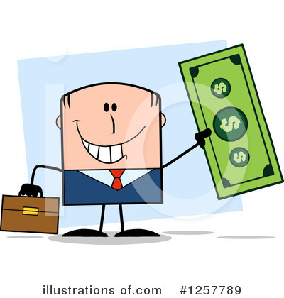Cash Clipart #1257789 by Hit Toon