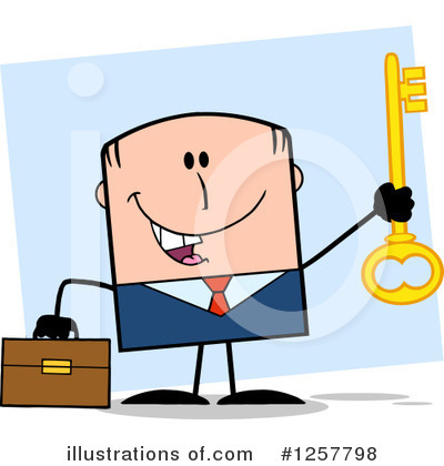 Key Clipart #1257798 by Hit Toon