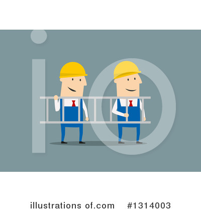 Royalty-Free (RF) White Businessman Clipart Illustration by Vector Tradition SM - Stock Sample #1314003