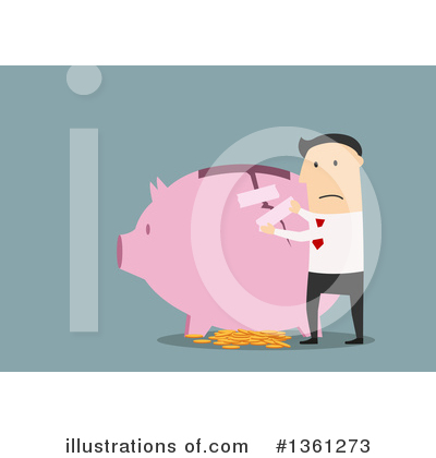 Bank Clipart #1361273 by Vector Tradition SM