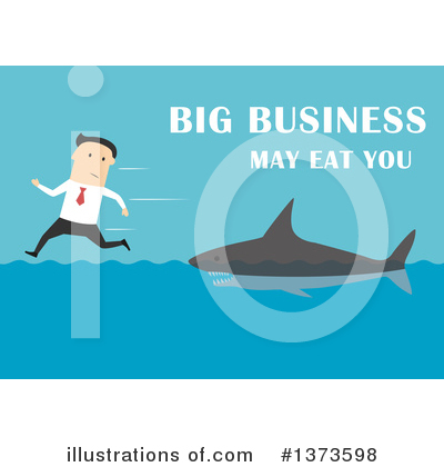 Royalty-Free (RF) White Businessman Clipart Illustration by Vector Tradition SM - Stock Sample #1373598