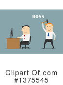 White Businessman Clipart #1375545 by Vector Tradition SM