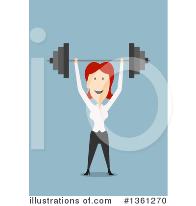 Business Woman Clipart #1361270 by Vector Tradition SM