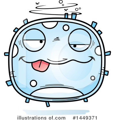 Royalty-Free (RF) White Cell Clipart Illustration by Cory Thoman - Stock Sample #1449371
