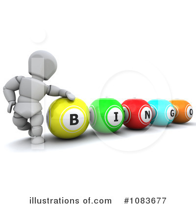 Bingo Ball Clipart #1083677 by KJ Pargeter